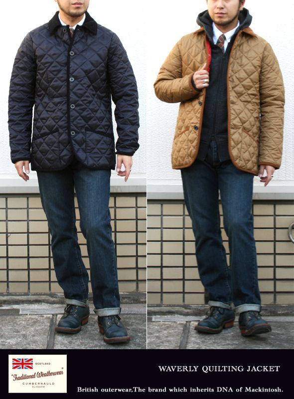 画像: 【Traditional Weather Wear】表地のシックなボディと裏地の鮮やかなレッドのコントラストが印象的な WAVERLY新入荷アップしました。