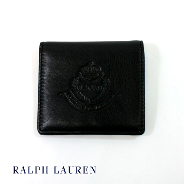 画像: 【LAUREN RALPH LAUREN】手軽に使えるポケットサイズ レザー型押しミニウォレット新入荷アップしました。