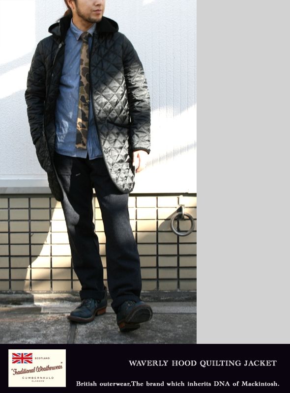 画像: 【Traditional Weather Wear】オン・オフ使えるシックなデザイン WAVERLY　LONG新入荷アップしました。