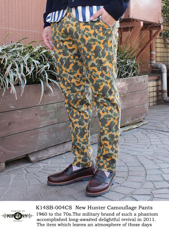 画像: 【KIFFE】 NEW HUNTER CAMOUFLAGE PANTS新入荷アップしました。