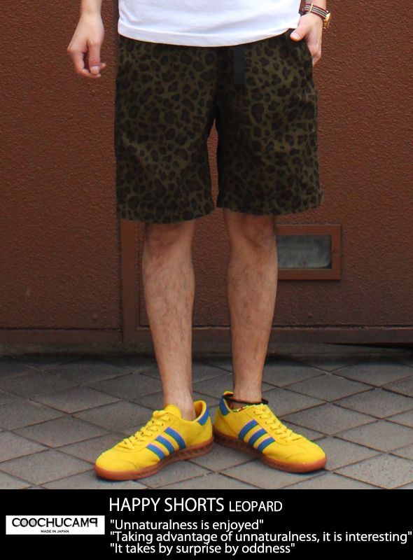 画像: 【COOCHUCAMP】関西発のMADE IN JAPAN BRAND HAPPY SHORTS LEOPARD新入荷アップしました。