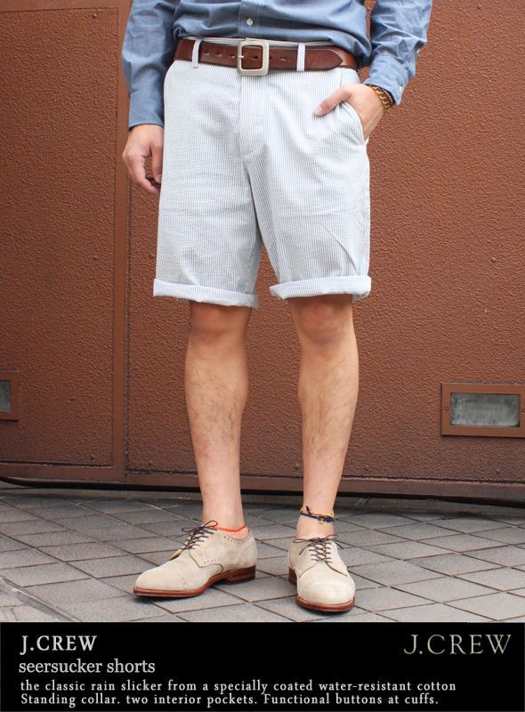 画像: 【J.CREW】今年も人気のseersucker shorts新入荷アップしました。