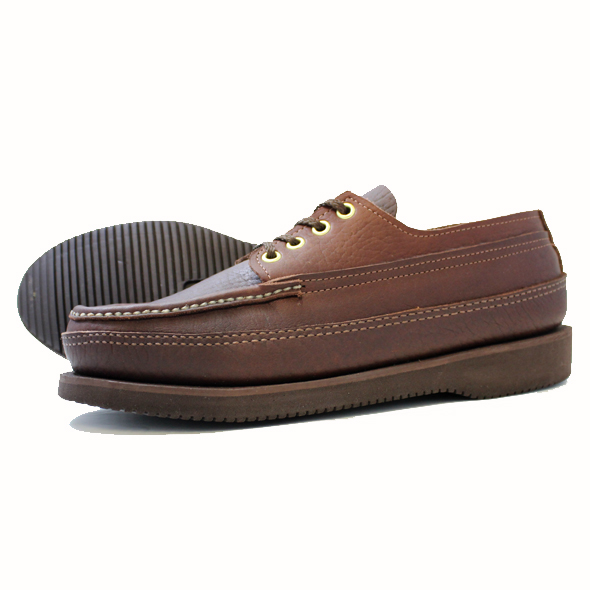 画像: 【RUSSELL MOCCASIN】 夏に履けるワークブーツFISHING OX FORD RED/BRW(paper別注)新入荷アップしました。