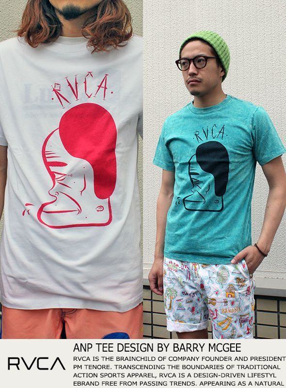 画像: 【RVCA】コラボシリーズ ANP Tシャツ新入荷アップしました。