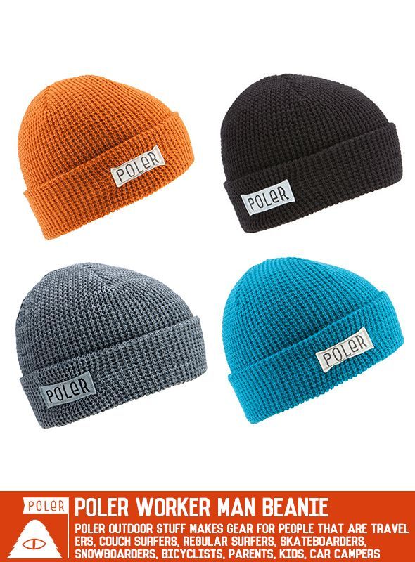 画像: 【POLeR】WORKER MAN BEANIE ワーカーマンビーニー新入荷アップしました。