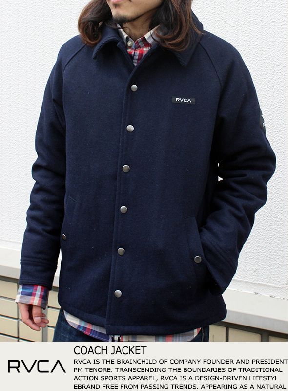 画像: 【RVCA】COACH JACKET入荷アップしました。