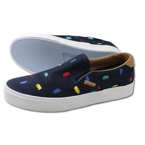 画像: 【VANS】SLIP-ON MONOGRAM CALIFORNIA GRIZZLY BEAR 2色 新入荷アップしました。