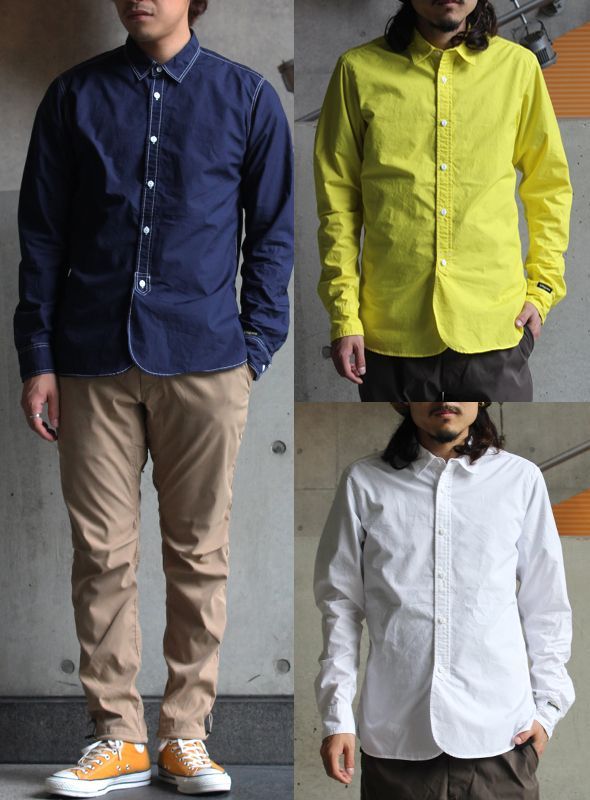 画像: 【narifuri】ナリフリ Typewriter cloth stitch shirts（NF859）入荷アップしました。