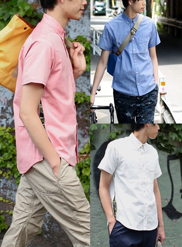 画像: 【narifuri】ナリフリ Ventilation short sleeve shirt（NF788）入荷アップしました。