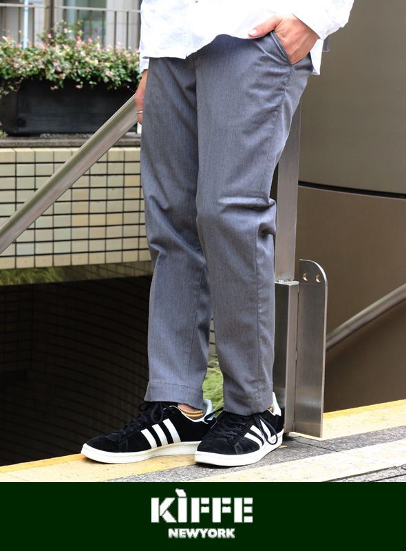 画像: 【KIFFE】T/C STRETCH ANKLE TAPERED PANTS 入荷アップしました。