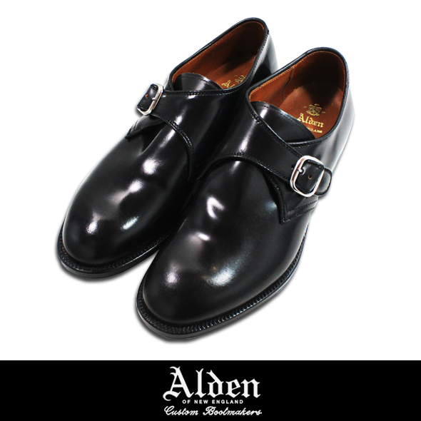 画像: 【Alden】1879 モンクストラップ モディファイド コードバン BLACK 入荷アップしました。