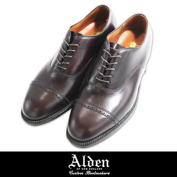 画像: 【Alden】CALFSKIN PERFTIP BAL 905 BUG 入荷アップしました。