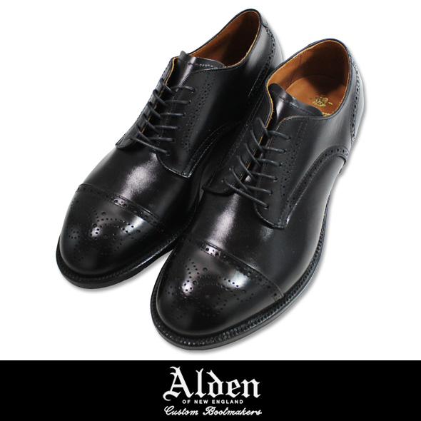 画像: 【Alden】オールデン CARF MEDALLION 5409 BLK 入荷アップしました。