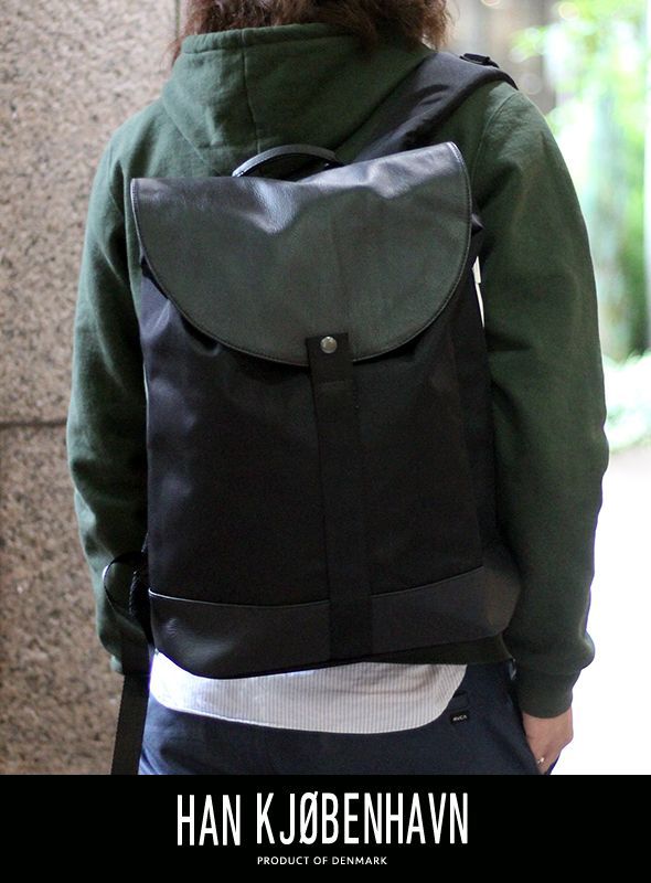 画像: 【HAN KJOBENHAVN】 STYLE56 BACK PACK 入荷アップしました。