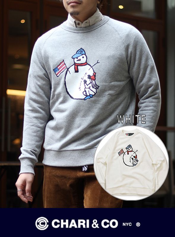 画像: 【CHARI&CO】CONNIE SWEATER SNOWMAN 入荷アップしました。