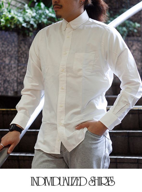 画像: 【INDIVIDUALIZED SHIRTS】GOLF COLLAR STANDARD FIT BD SHIRT 入荷アップしました。