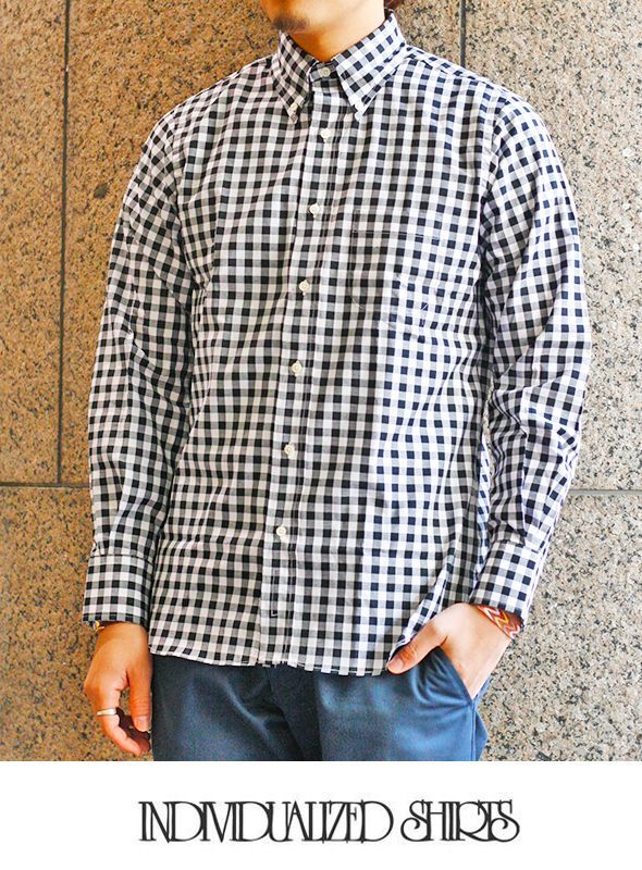 画像: 【INDIVIDUALIZED SHIRTS】 BIG GINGHAM STANDARD FIT BD SHIRT入荷アップしました。