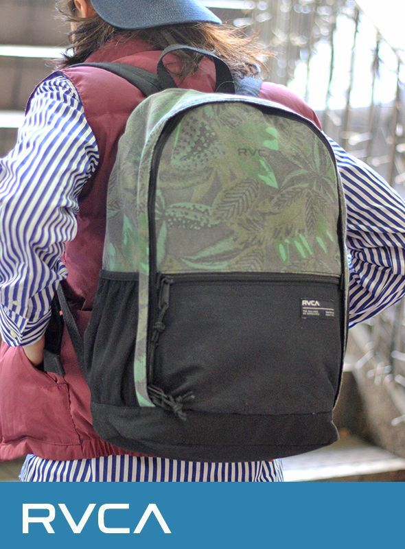 画像: 【RVCA】 ルカ JUNGLE LEAVES BACKPACK (18L)入荷アップしました。