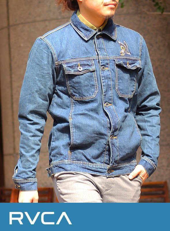 画像: RVCA】AG041750　DENIM COVERAll 新入荷アップしました。