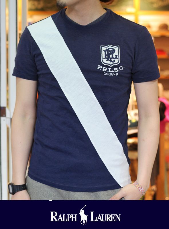 画像: 【POLO RALPH LAUREN】エンブレム S/S Tシャツ NAVY 入荷アップしました。