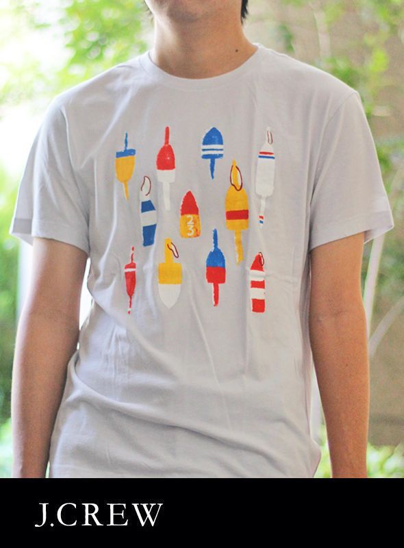 画像: 【J.CREW】 FLOAT PRINT S/S TEE LT.GRY 新入荷アップしました。