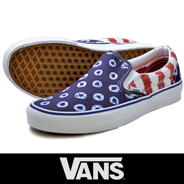 画像: 【VANS】Classic Slip-on Dyed Dots&Stripes新入荷アップしました。