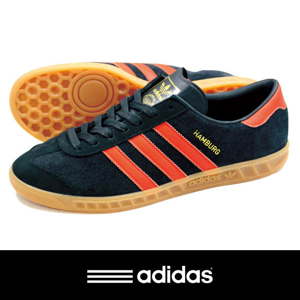 画像: 【adidas】HAMBURG Black/Orange店頭入荷しました。