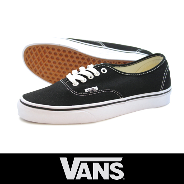 画像: 【VANS】AUTHENTIC Black 新入荷アップしました。