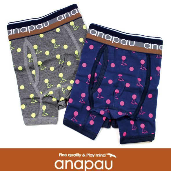 画像: 【anapau】ボクサーパンツ アシカドット店頭入荷しました。