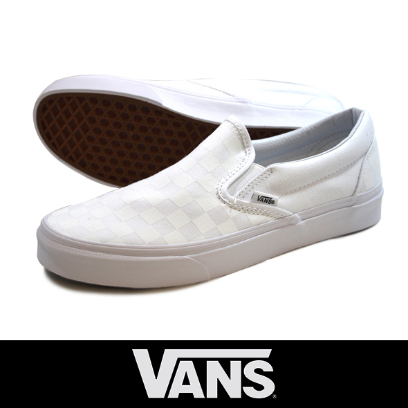 画像: 【VANS】Classic slipon(checkerbord) True/White新入荷アップしました。