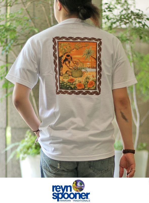 画像: 【Reyn Spooner】Lino S/S TEE WHT 新入荷アップしました。