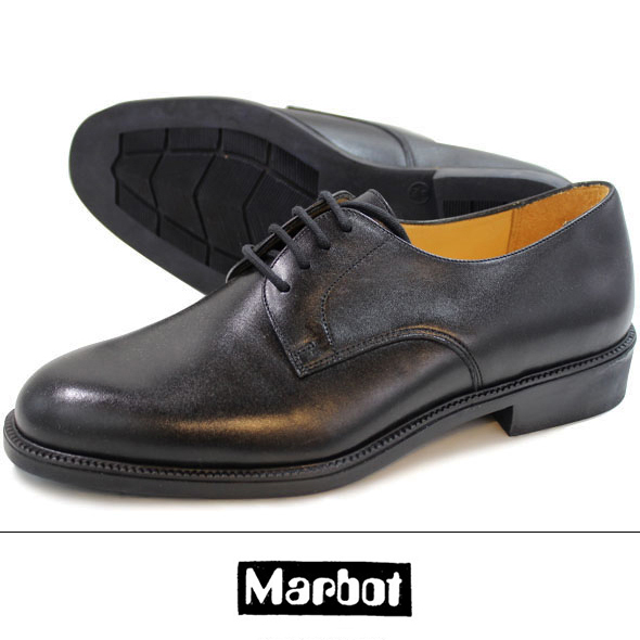 画像: 【Marbot】FRENCK MILITARY OX FORD SHOES BLACK　新入荷アップしました。