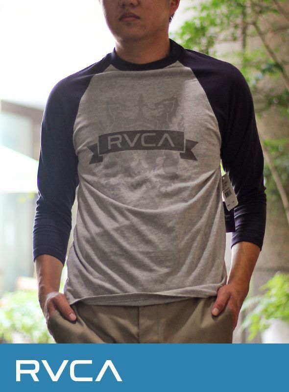 画像: 【RVCA】CREST BANNER BASEBALL TEE  新入荷アップしました。