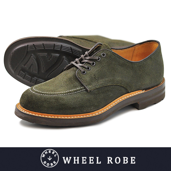 画像: 【WHEEL ROBE】 MOC TOE SUEDE GREEN  新入荷アップしました。