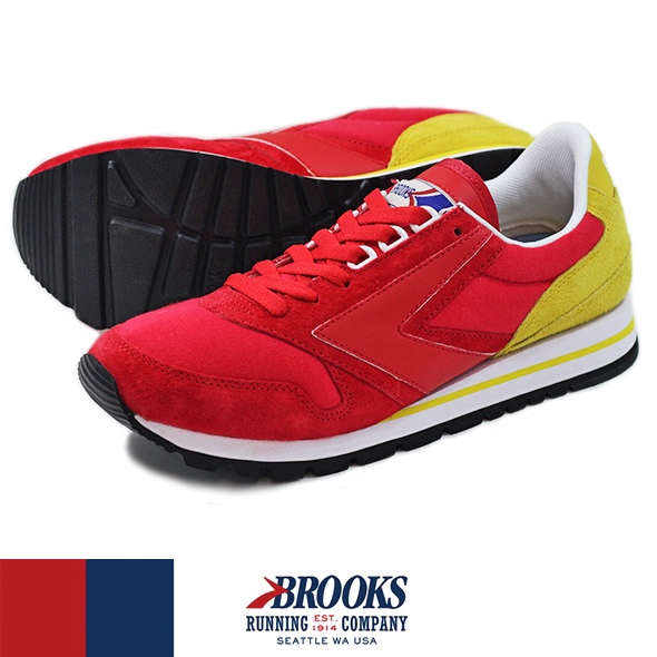 画像: 【BROOKS】HERITAGE CHARIOT RED/YELLOW (618)  新入荷アップしました。