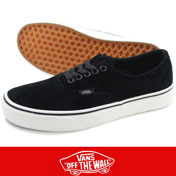 画像: 【VANS】Authentic Decon PIG SUEDE Black 再入荷アップしました。