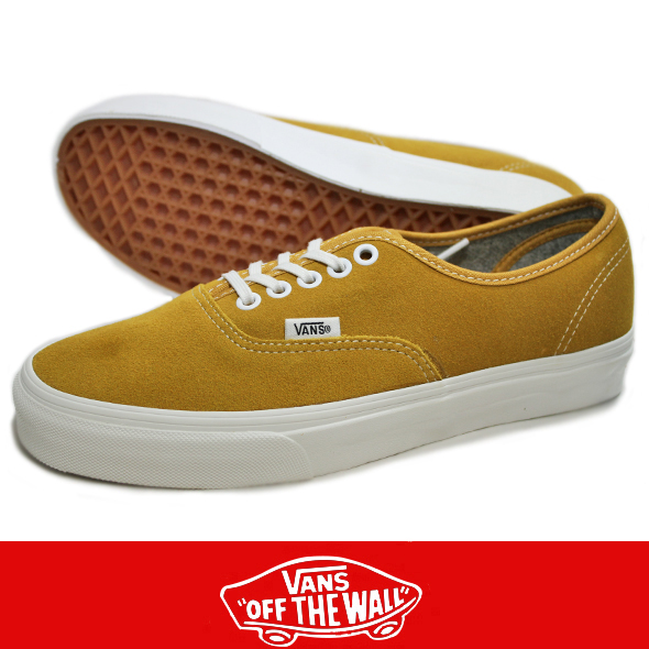 画像: 【VANS】Authentic VARSITY SUEDE Amber Gold 再入荷アップしました。