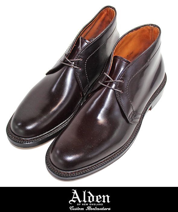 画像: 【Alden】1339 CHUKKA BOOT BURGUNDY 新入荷アップしました。