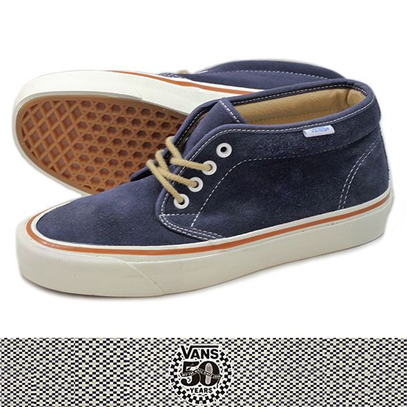 画像: 【VANS】50th CHUKKA BOOT 49 REISSUE NAVY SUEDE  新入荷アップしました。