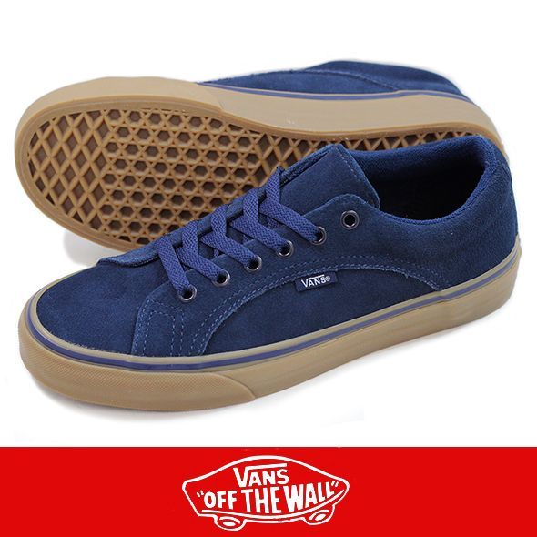 画像: 【VANS】 LAMPIN SUEDE D.BLUE/GUM  新入荷アップしました。