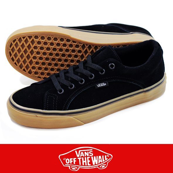 画像: 【VANS】 LAMPIN SUEDE BLACK/GUM  新入荷アップしました。