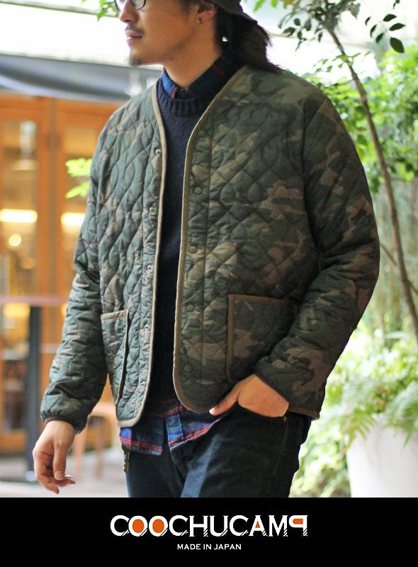 画像: 【COOCHUCAMP】CAMO QUILTING JKT  新入荷アップしました。