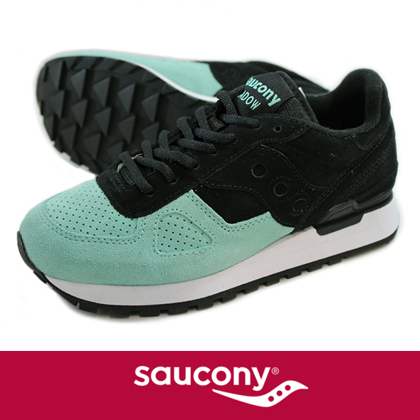 画像: 【SAUCONY】Shadow Original SUEDE BLK/MINT S70257-6  新入荷アップしました。