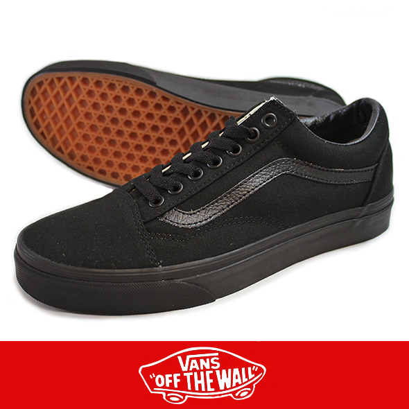 画像: 【VANS】OLD SKOOL BLACK/BLACK  新入荷アップしました。