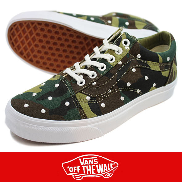 画像: 【VANS】Old Skool Camo Polka Dot　新入荷アップしました。