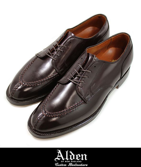 画像: 【ALDEN】2210 Vチップ ノルウィージャンフロント #8 BURGUNDY 新入荷アップしました。