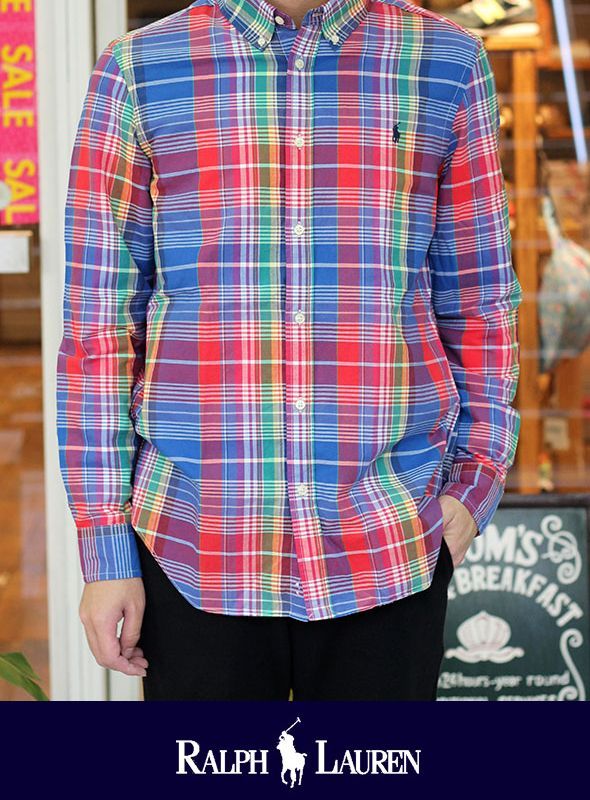 画像: 【POLO RALPH LAUREN】 BOY'S B.D マドラスチェックシャツ新入荷アップしました。