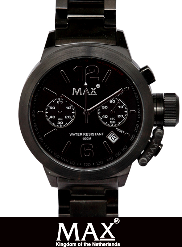 画像: 2018-4-3【MAX XL WATCH/マックスXLウォッチ】5-MAX577- 44mm BLACK/BLACK新入荷分アップしました。 