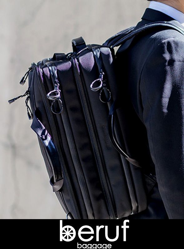 画像: 2018-4-30【BRIEF ベルーフ】　Urban Commuter 2x3 WAY BRIEF PACK HD　BLACK新入荷分アップしました。