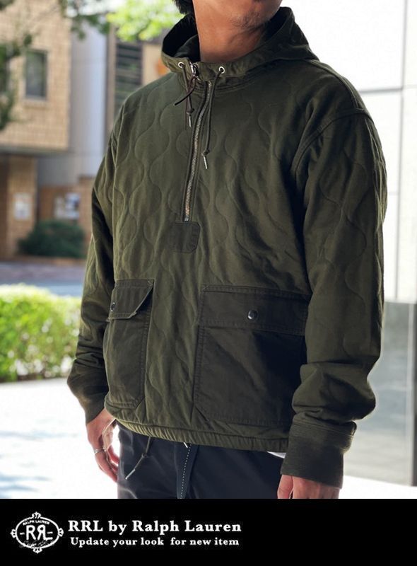 画像: 2021-9-1【RRL】 ダブルアールエル QUILTING POPOVER HOODIE 新入荷分アップしました。